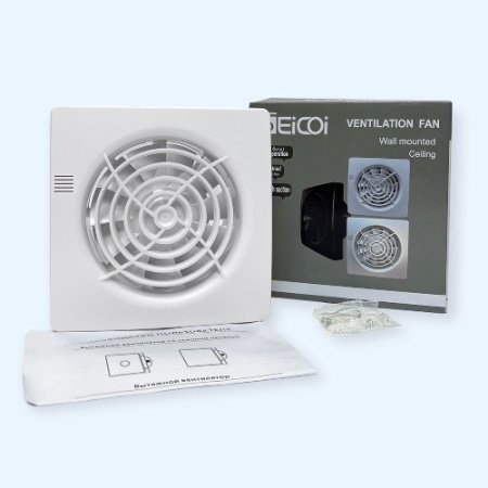 SMPS04-01 White Seicoi Накладной тонкий вентилятор